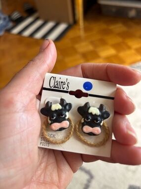 Vintage 90s clay earrings from Claire's COW * accepting offers